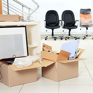 Moving office furniture
